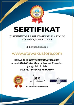 SERTIFIKAT RESMI ETAWAKU PLATINUM - ETAWAKUSTORE.COM